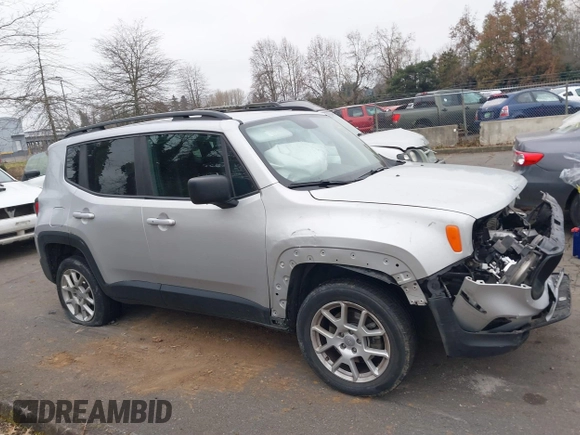 2020 Jeep Renegade Jeepster with VIN ZACNJBAB8LPL52205, listed as a IAAI auction lot 41477675 with 66,731 mi miles and . Bid and sale history available at carsss.com. Image 13.