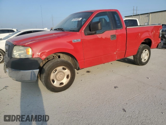 2005 Ford F-150 XL with VIN 1FTRF12265NA05384, listed as a Copart auction lot 49150995 with 181,264 mi miles and Clean Title. Bid and sale history available at carsss.com. Image 1.