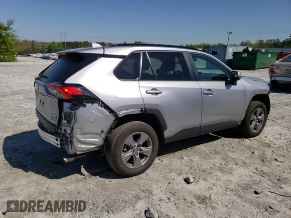 2022 Toyota RAV4 Hybrid XLE z VIN 4T3RWRFV0NU080741, wystawiony jako Copart lot #51839295 z przebiegiem 46 207 mil mil oraz Szkoda całkowita • Salvage title. Historia ofert i sprzedaży dostępna na DreamBid. Obrazek 3.
