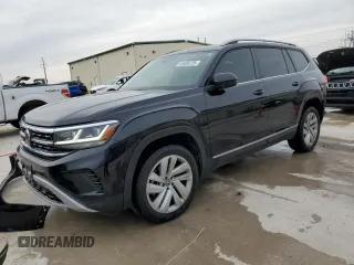 2021 Volkswagen Atlas SEL with VIN 1V2ER2CAXMC520169, listed as a Copart auction lot 45409735 with 66,832 mi miles and Salvage title. Bid and sale history available at DreamBid. Image 1.