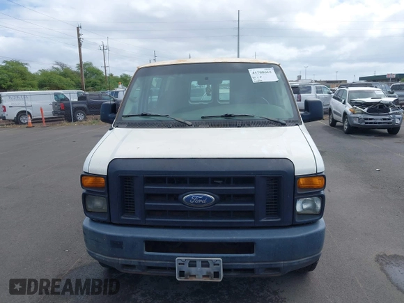 2008 Ford Econoline Cargo Commercial with VIN 1FTNS24L18DA78176, listed as a IAAI auction lot 41708662 with 171,532 mi miles and . Bid and sale history available at DreamBid. Image 6.