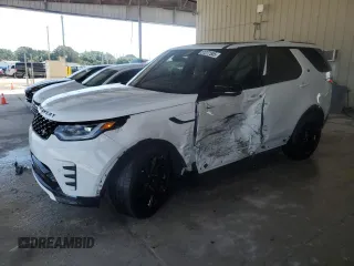 2023 Land Rover Discovery with VIN SALRT2EX8P2485687, listed as a Copart auction lot 51277505 with 26,412 mi miles and Salvage Title. Bid and sale history available at DreamBid. Image 1.
