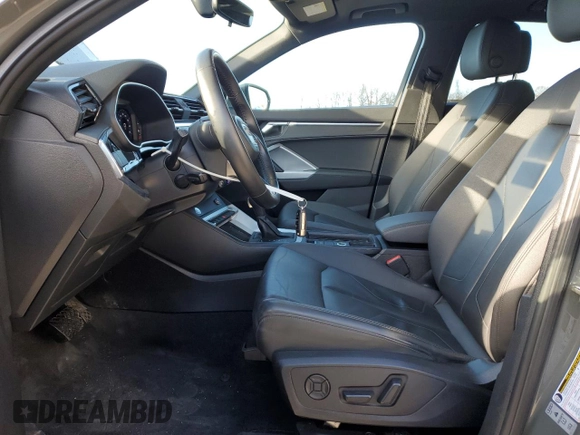 2020 Audi Q3 S line Premium with VIN WA1DECF32L1018403, listed as a Copart auction lot 49996235 with 141,608 mi miles and Clean Title. Bid and sale history available at carsss.com. Image 7.