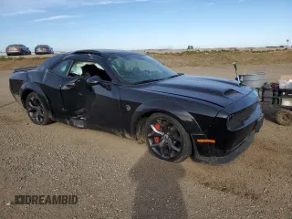 2021 Dodge Challenger SRT Hellcat with VIN 2C3CDZC98MH644920, listed as a Copart auction lot 78291074 with 6,808 mi miles and Salvage Title. Bid and sale history available at DreamBid. Image 4.