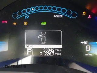 2011 Nissan LEAF SL-e with VIN JN1AZ0CP5BT007243, listed as a IAAI auction lot 41656364 with 36,042 mi miles. Bid and sale history available at carsss.com. Image 15.