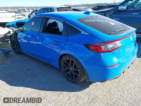2024 Honda Civic Sport Touring z VIN 19XFL1G80RE001317, wystawiony jako IAAI lot #41246635 z przebiegiem 20 422 mil mil oraz . Historia ofert i sprzedaży dostępna na DreamBid. Obrazek 3.