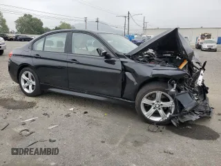 2014 BMW 3 Series 328i with VIN WBA3A5C52EP600187, listed as a Copart auction lot 53195295 with 80,865 mi miles and Salvage Title. Bid and sale history available at carsss.com. Image 4.