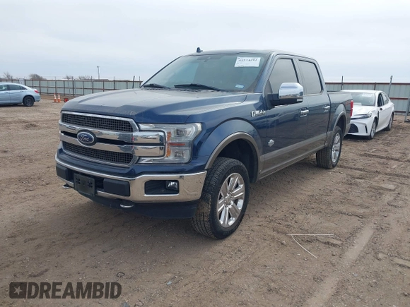 2018 Ford F-150 XL z VIN 1FTEW1EG4JFE67341, wystawiony jako IAAI lot #41574292 z przebiegiem 60 782 mil mil oraz . Historia ofert i sprzedaży dostępna na DreamBid. Obrazek 2.