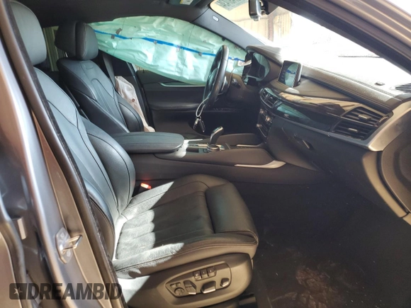 2017 BMW X6 xDrive35i with VIN 5UXKU2C33H0U29030, listed as a Copart auction lot 37497434 with 72,295 mi miles and . Bid and sale history available at DreamBid. Image 7.