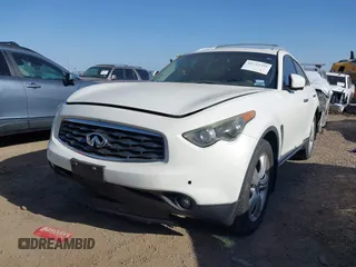 2011 Infiniti FX35 with VIN JN8AS1MW4BM734210, listed as a IAAI auction lot 41733759 with 170,862 mi miles. Bid and sale history available at carsss.com. Image 2.