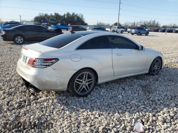 2017 Mercedes-Benz E-Class E 400 with VIN WDDKJ6FB4HF355771, listed as a Copart auction lot 47932885 with 64,065 mi miles and Salvage Title. Bid and sale history available at carsss.com. Image 3.