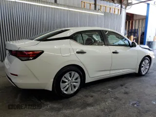2025 Nissan Sentra S z VIN 3N1AB8BV5SY265501, wystawiony jako Copart lot #57287125 z przebiegiem 613 mil mil oraz Nie do naprawy • Non repairable. Historia ofert i sprzedaży dostępna na DreamBid. Obrazek 3.