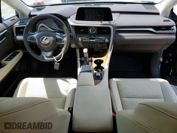 2020 Lexus RX 350 with VIN 2T2HZMDA3LC224243, listed as a Copart auction lot 63341525 with 28,213 mi miles and Salvage title. Bid and sale history available at DreamBid. Image 8.