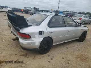 1995 Subaru Impreza with VIN GC8030988, listed as a Copart auction lot 70242354 with 123,696 mi miles and Salvage title. Bid and sale history available at DreamBid. Image 3.