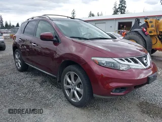 2012 Nissan Murano SV with VIN JN8AZ1MW9CW233153, listed as a IAAI auction lot 41974294 with 91,157 mi miles and . Bid and sale history available at carsss.com. Image 1.