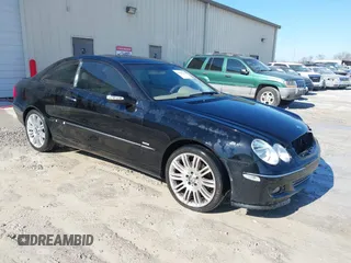 2005 Mercedes-Benz CLK 320 with VIN WDBTJ65J75F133145, listed as a IAAI auction lot 41396211 with 195,884 mi miles and . Bid and sale history available at carsss.com. Image 1.