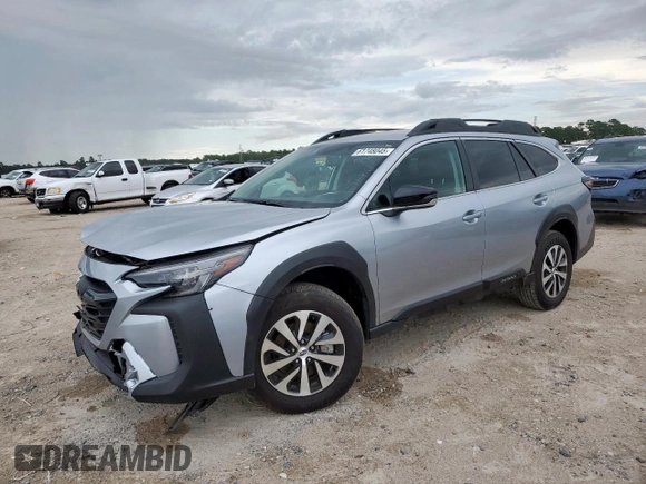 2025 Subaru Outback Premium with VIN 4S4BTADC7S3118392, listed as a Copart auction lot 61748045 with 7,605 mi miles and Salvage title. Bid and sale history available at DreamBid. Image 1.