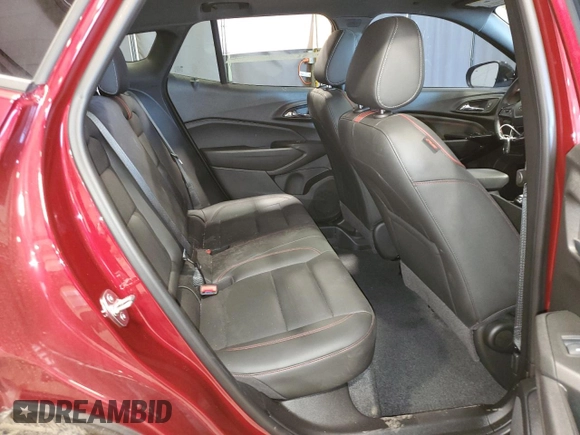 2024 Chevrolet Trax 2RS with VIN KL77LJE2XRC096654, listed as a Copart auction lot 51142385 with 3,648 mi miles and Salvage Title. Bid and sale history available at DreamBid. Image 10.