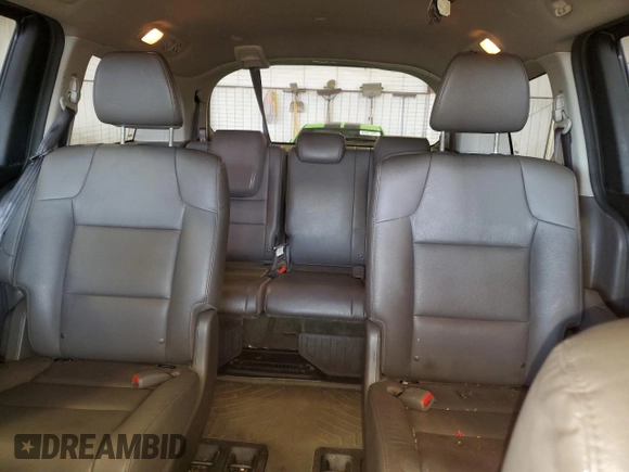 2014 Honda Odyssey EX-L with VIN 5FNRL5H6XEB134849, listed as a Copart auction lot 63617435 with 127,491 mi miles and Salvage title. Bid and sale history available at DreamBid. Image 10.
