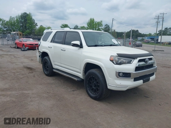 2014 Toyota 4Runner Limited with VIN JTEBU5JR4E5185764, listed as a IAAI auction lot 42117308 with 199,477 mi miles. Bid and sale history available at carsss.com. Image 1.