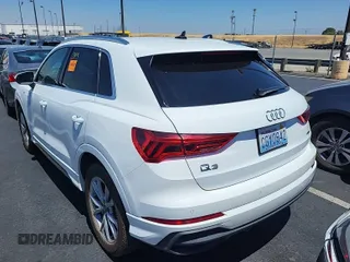 2023 Audi Q3 S line Premium with VIN WA1DECF37P1081194, listed as a IAAI auction lot 42796405 with 58,808 mi miles and . Bid and sale history available at DreamBid. Image 23.
