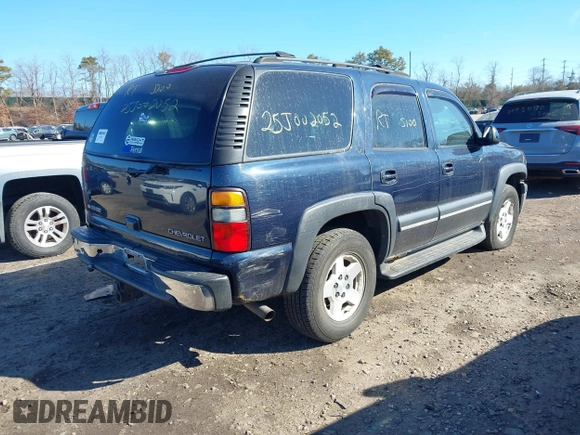 2004 Chevrolet Tahoe LT z VIN 1GNEK13T34J147108, wystawiony jako IAAI lot #41681752 z przebiegiem 175 522 mil mil oraz . Historia ofert i sprzedaży dostępna na DreamBid. Obrazek 4.