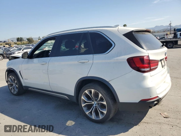2017 BMW X5 sDrive35i with VIN 5UXKR2C30H0X07142, listed as a Copart auction lot 52051445 with 43,520 mi miles and Salvage Title. Bid and sale history available at carsss.com. Image 2.