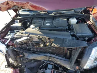2024 Nissan Armada Platinum with VIN JN8AY2DB6R9852824, listed as a Copart auction lot 42947255 with 6,765 mi miles and Salvage Title. Bid and sale history available at carsss.com. Image 14.