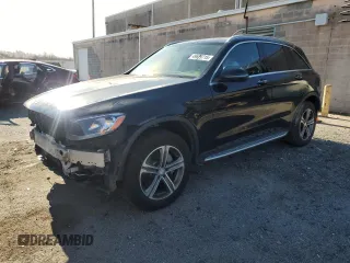 2016 Mercedes-Benz GLC with VIN WDC0G4JB5GF052776, listed as a Copart auction lot 49629715 with 138,555 mi miles and Salvage Title. Bid and sale history available at carsss.com. Image 1.