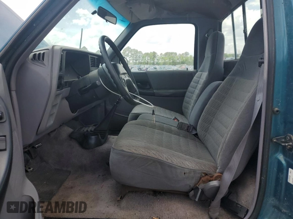 1993 Ford Ranger Splash with VIN 1FTCR10X2PUA80703, listed as a Copart auction lot 54696915 with 63,266 mi miles and Salvage Title. Bid and sale history available at carsss.com. Image 7.