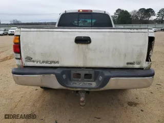 2002 Toyota Tundra SR5 with VIN 5TBRT34192S326732, listed as a Copart auction lot 44801655 with 292,318 mi miles and Salvage Title. Bid and sale history available at carsss.com. Image 6.