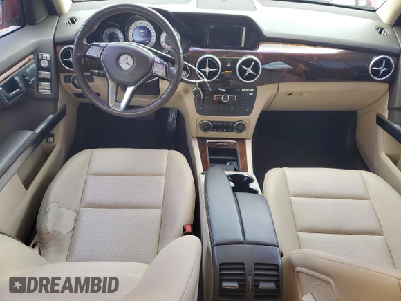 2013 Mercedes-Benz GLK GLK 350 with VIN WDCGG5HB8DG027497, listed as a Copart auction lot 52674235 with 131,295 mi miles and Salvage Title. Bid and sale history available at carsss.com. Image 8.