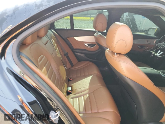 2021 Mercedes-Benz C 300 with VIN W1KWF8EB3MR643449, listed as a Copart auction lot 53101365 with 38,631 mi miles and Salvage title. Bid and sale history available at DreamBid. Image 10.
