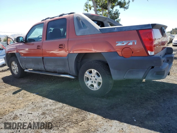 2003 Chevrolet Avalanche with VIN 3GNEK13T83G201485, listed as a Copart auction lot 61097094 with 120,113 mi miles and Salvage Title. Bid and sale history available at carsss.com. Image 2.