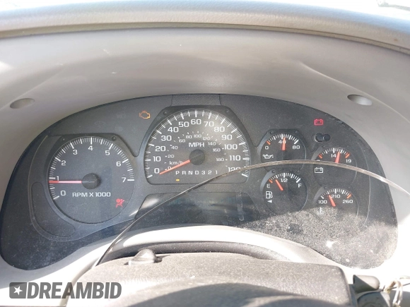 2007 Chevrolet TrailBlazer LS with VIN 1GNDS13S972108556, listed as a IAAI auction lot 41851089 with 225,235 mi miles and . Bid and sale history available at DreamBid. Image 7.