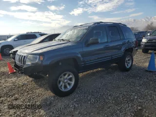 2001 Jeep Grand Cherokee Limited with VIN 1J4GW58N21C591520, listed as a Copart auction lot 42445475 with 247,858 mi miles and Salvage Title. Bid and sale history available at DreamBid. Image 1.