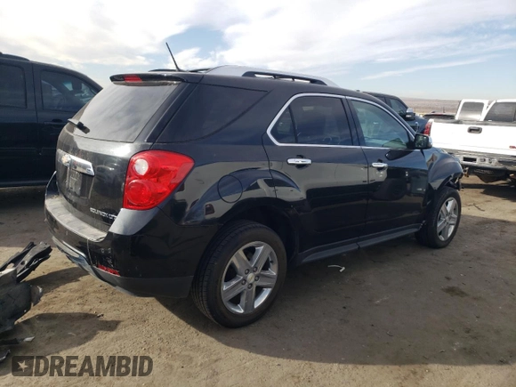 2014 Chevrolet Equinox LTZ with VIN 2GNFLHEK9E6139415, listed as a Copart auction lot 44001115 with 92,859 mi miles and Salvage Title. Bid and sale history available at carsss.com. Image 3.