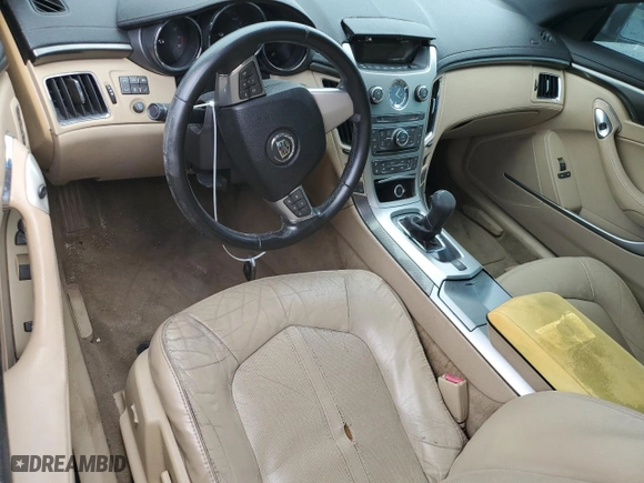 2011 Cadillac CTS Coupe Performance with VIN 1G6DJ1ED6B0146389, listed as a Copart auction lot 85024094 with 0 mi miles and Clean Title. Bid and sale history available at carsss.com. Image 8.