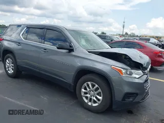 2019 Chevrolet Traverse LS with VIN 1GNERFKW4KJ209682, listed as a IAAI auction lot 42562223 with 67,921 mi miles and . Bid and sale history available at DreamBid. Image 1.