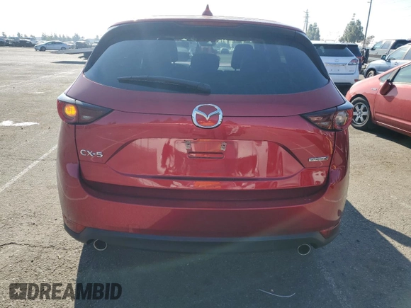 2021 Mazda CX-5 Touring with VIN JM3KFACM8M0369763, listed as a Copart auction lot 84081314 with 54,715 mi miles and Salvage Title. Bid and sale history available at carsss.com. Image 6.