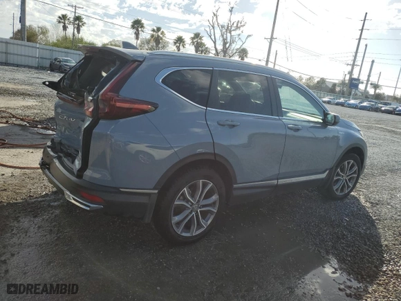 2022 Honda CR-V Hybrid Touring with VIN 5J6RT6H97NL045053, listed as a Copart auction lot 44947585 with NaN miles and Non Repairable. Bid and sale history available at carsss.com. Image 3.