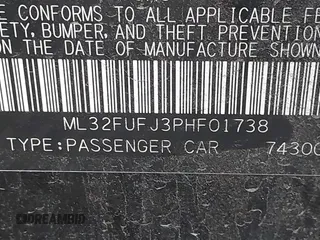 2023 Mitsubishi Mirage ES with VIN ML32FUFJ3PHF01738, listed as a IAAI auction lot 40819626 with 30,389 mi miles and . Bid and sale history available at DreamBid. Image 9.