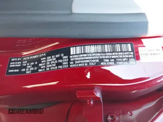 2019 Alfa Romeo Stelvio z VIN ZASPAKAN9K7C49108, wystawiony jako IAAI lot #41365234 z przebiegiem 53 196 mil mil oraz . Historia ofert i sprzedaży dostępna na DreamBid. Obrazek 9.