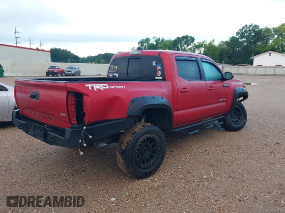 2019 Toyota Tacoma SR5 with VIN 3TMAZ5CN1KM092783, listed as a IAAI auction lot 42181784 with 86,272 mi miles and . Bid and sale history available at DreamBid. Image 4.