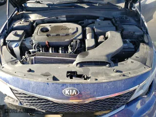 2018 Kia Optima S with VIN 5XXGT4L36JG272314, listed as a Copart auction lot 46567585 with 87,212 mi miles and Salvage Title. Bid and sale history available at carsss.com. Image 11.