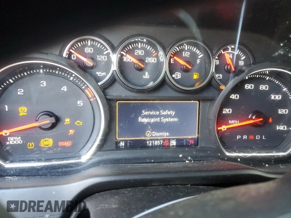 2022 Chevrolet Silverado 3500HD LTZ z VIN 1GC4YUEY1NF163633, wystawiony jako Copart lot #84660714 z przebiegiem 121 857 mil mil oraz Szkoda całkowita • Salvage title. Historia ofert i sprzedaży dostępna na DreamBid. Obrazek 9.