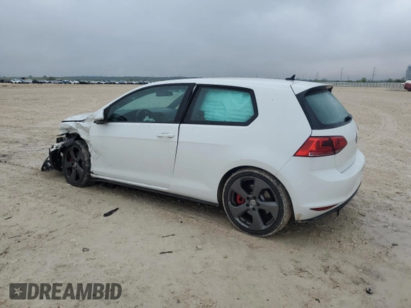 2016 Volkswagen GTI S with VIN 3VWY47AU0GM003440, listed as a Copart auction lot 51053775 with 79,954 mi miles and Salvage Title. Bid and sale history available at DreamBid. Image 2.