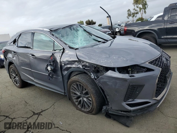 2020 Lexus RX with VIN 2T2YZMDA2LC251112, listed as a Copart auction lot 86778964 with 24,421 mi miles and Salvage Title. Bid and sale history available at carsss.com. Image 4.