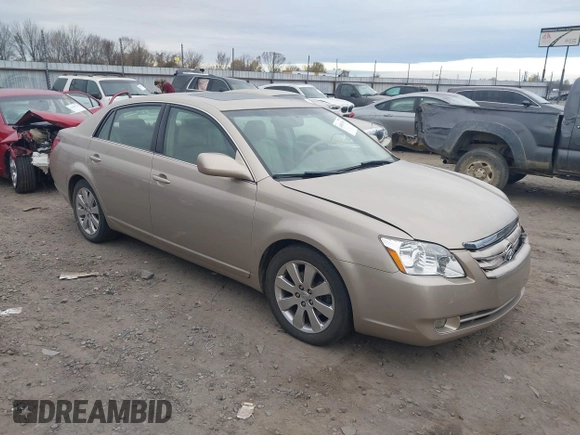 2005 Toyota Avalon XL with VIN 4T1BK36B55U020947, listed as a IAAI auction lot 41081514 with 134,045 mi miles and . Bid and sale history available at DreamBid. Image 1.
