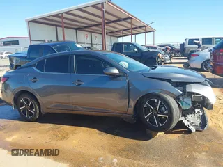 2024 Nissan Sentra SV with VIN 3N1AB8CV5RY329349, listed as a IAAI auction lot 42229574 with 17,378 mi miles and . Bid and sale history available at DreamBid. Image 13.